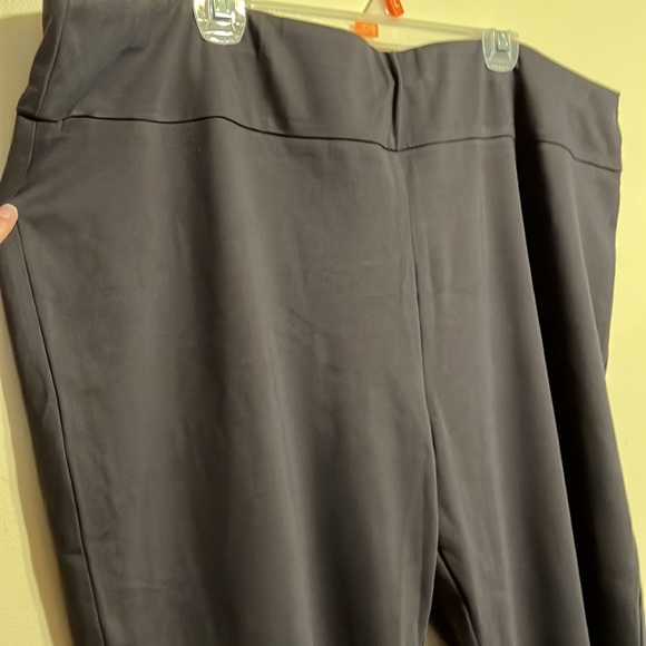 2X EUC super stretchy charcoal grey pants - Picture 3 of 6